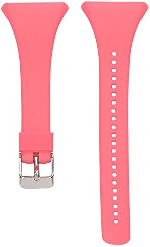 QGHXO Correa para Polar FT4FT7 suave correa de repuesto de silicona ajustable para reloj Polar FT4FT7 4 piezas: negro, azul, amarillo y verde., 4