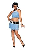 Secret Wishes Women's The Flintstones Sassy Adult Betty Rubble Costume, Multicolor, Small