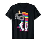 Vintage Rolling Skate Eighties Outfit Women Kids