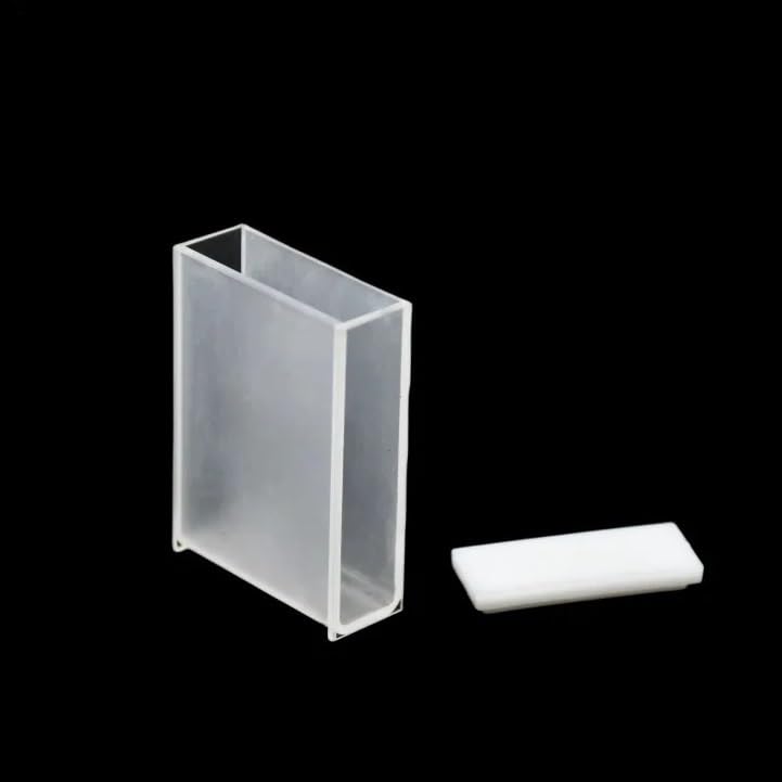 Cuvette en verre trajet lumineux 30 mm cellule d'absorption 10,5 ml spectrophotomètre