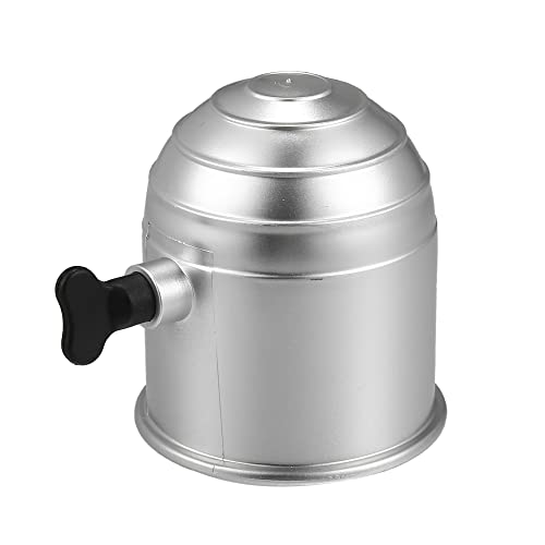 X Autohaux Universal Trailer Hitch Ball Cover With Knob Waterproof Dustproof 50Mm Id Silver Tone For Car Truck Rv Boat #TOP8