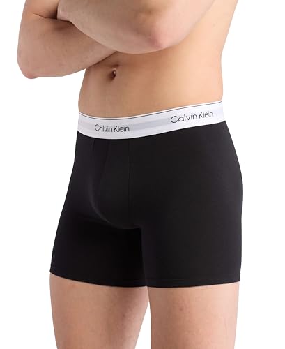 Calvin Klein mens Modern Cotton Stretch Boxer Brief 3-pack3