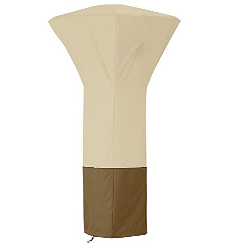 Abdeckhaube für Heizpilz 221x81x81 cm, Schutzhülle für Heizpilz Abdeckung Abdeckhaube für Terrassenstrahler