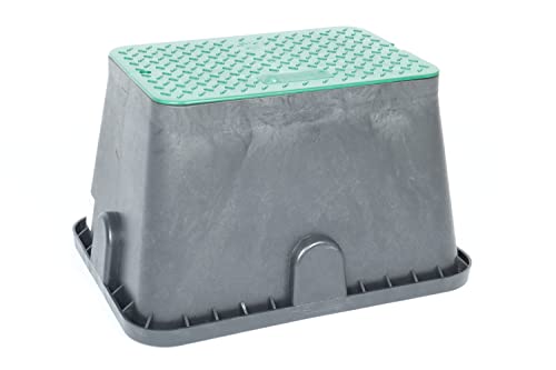 Wacredo Ventilbox Standard, 12" Ventilkasten rechteckig mit Deckel, 380 x 510 x 300mm Hydrantenschutzgehäuse Cover