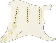 FOR YOU: 1x Fender Pre-wired Pickguard with Custom '69 Pickups YOUR USE: Customize your tone – Easy to install YOUR TONE: Full and punchy tone that defined rock in the late '60s BEST MATERIALS: Alnico 5 magnets - Staggered pole piece BEST QUALITY: Ma...