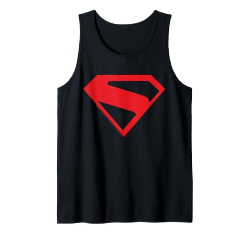 New Superman Movie Design Superman Silhouette Tank Top
