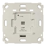 Kompakte Bauform – einfaches Einbauen in 60er-UP-Dosen