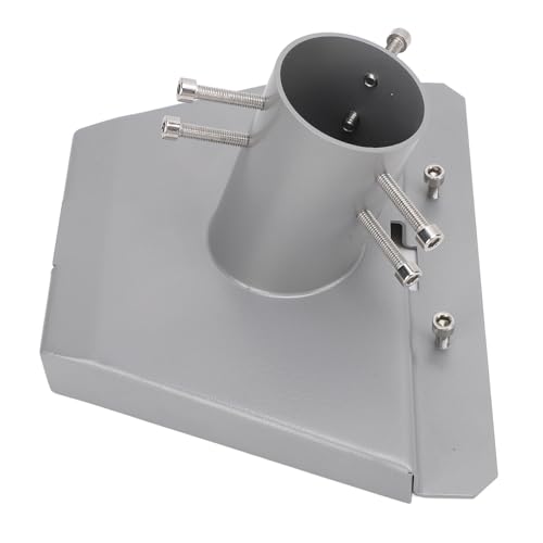 Bnineteenteam Adaptador de Tubería Gen 3, Kit de Montaje de Antena Satelital de Acero Inoxidable con Capacidad de Carga de 500 Libras para Usuarios de Antena Parabólica Gen3 y V3