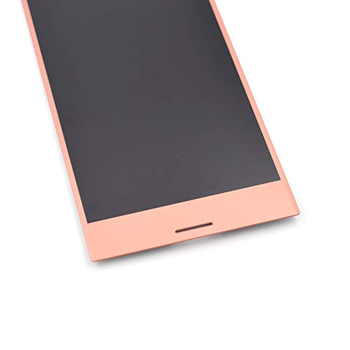 Image of LCD Screen Display with Digitizer Touch Panel Without Bezel Frame Compatible with Sony Xperia XZ G8141 G8142(Pink)
