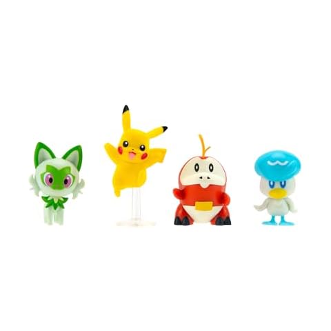 Pokémon Paldea Battle Figure Set with Pikachu Cover