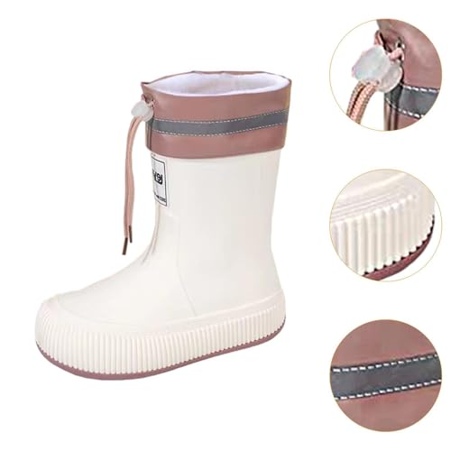 Dynwave Botas de Chuva Femininas, Calçados para Atividades Ao Ar Livre, Sapatos de Jardim para Uso D