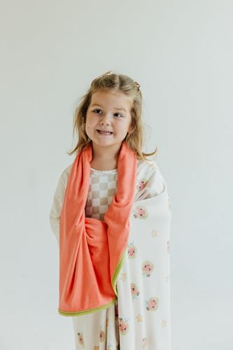 Image of Copper Pearl Jumbo 3-Layer Baby Blanket: Soft Baby Quilts for Boys and Girls | Breathable, Cozy, Toddler Blanket | Baby Quilt for Newborns | 46x46 Premium Polyester /Rayon | CoComelon