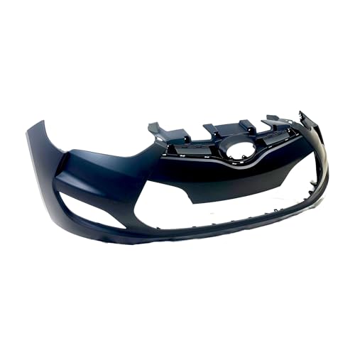 Image of FitParts Compatible with Hyundai Veloster 2012-2016 Front Bumper Cover | CAPA Certified, Primed, With Fog Light Holes, Hatchback, Ready to Paint, OEM 865112V000, HY1000189