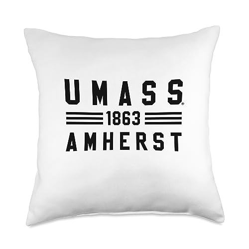UMass Minutemen | Officially Licensed NCAA Merch | CQ4FN12 Throw Pillow