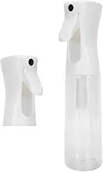 Frasco Borrifador Spray Contínuo Névoa 300ml Pulverizador, 1 Unidade (Cristal)