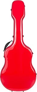 M-Case Ultraleicht Konzertgitarren-Koffer 39' Rot