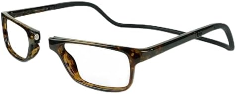 Clic Magnetic Reading Glasses by Slastik, Computer Readers, Foldable Band, Replaceable Lens, Adjustable Temples, Nashi (S-XL)