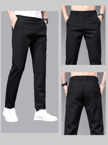 Image of TOPLOT Men's Slim Fit Trousers | Stylish Casual Design | Comfortable Fit Wear | Clean Look Structure | Versatile Styling | Easy Movement Fit | Perfect for Casual & Office Wear (5226)