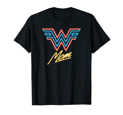 Wonder Woman 1984 Wonder Mom Neon Camiseta
