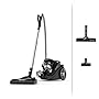 Rowenta Aspirateur sans sac, Silencieux 59 dB(A), Consommation énergétique ultra-basse, Filtration haute efficacité, Rayon d'action 12 m, Fabriqué en France, Silence Force Cyclonic Effitech RO7935EA