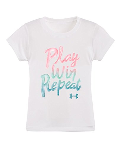 Under Armour Girls' Play Win Repeat Short Sleeve Tee