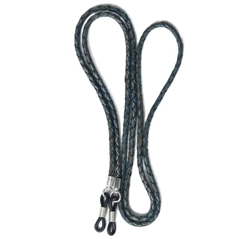 Image of GENIQUE Genuine Leather Glasses Strap, Eyeglass Chain,Eye Glasses holders around Neck, Sunglass Strap for Men
