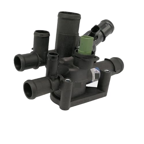 Thermostat and Seal Housing 06A121111 06A121111A Engine Coolant Thermostat With Fit For Golf Fit For Audi A3(Double Pipe)