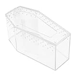 Fiable : enclos en acrylique fabriqué avec un matériau acrylique stable, un habitat fiable pour vos animaux de compagnie, aquarium d'élevage pour lézards, terrarium pour grenouilles