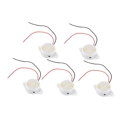 MUCKLILY Industrial Use 90db Alarm Bells 5 Pcs Electronic 3-24v Low Power Consumption