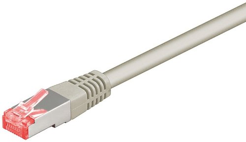 Preisvergleich Produktbild Goobay CAT6-2000 SSTP PIMF Netzwerkkabel geschirmt 20m grau