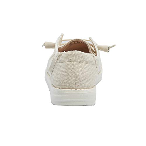 Image of Hey Dude Women's Wendy Lace-Up Loafers Comfortable & Lightweight Ladies Shoes Multiple Sizes & Colors