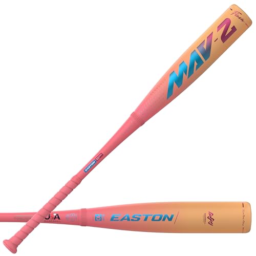 Easton | 2026 | MAV2 Flash Baseball Bat | USA | -10 Drop | 2 5/8' Barrel | 2 Pc. Hybrid | 27 Inch