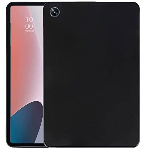 OPPO Pad Air タブレット 10.3 インチ ケース - TPUシリコン【HVUYAL】 カバー 耐衝撃 全面保護 スリムフィット OPPO Pad Air用 スマートカバー (ブラック)