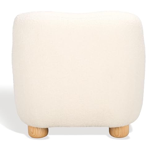 Sillón Tapizado Boucle Color Ivory Plegable miniatura 5