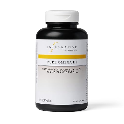 Integrative Therapeutics - Pure Omega HP Fish Oil Softgels - 2300 mg Omega 3 Fatty Acids with EPA and DHA - Wild Fish Oil - No F
