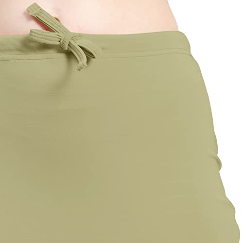 Image of Amazon Brand - Anarva Women Cotton Blended Saree Shapewear Regular Petticoat Skirt For Saree