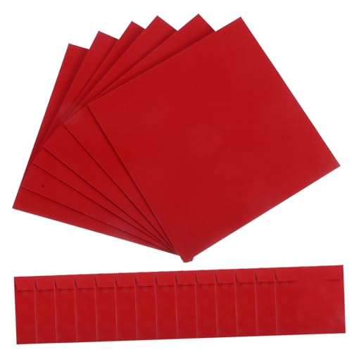 MOLUCKFU 20 Stück Kraftpapier CD DVD Versandtaschen