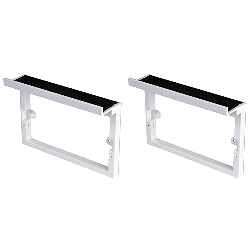 PRO ELEC 1668 Socket Shelf Universal (Pack of 2)