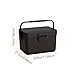 kowaku Insulated Cooler Box Ice Chest Small Personal Portable 3.8L Cold/Heat Preservation Cooler Container for Party Stall Boat Home, Black