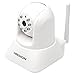 Produktbild MEDION P86019 WLAN LAN Überwachungskamera Innen (Netzwerk IP Camera, VGA, CMOS Farbsensor, Bewegungserkennung, Nachtmodus, schwankbar) weiß