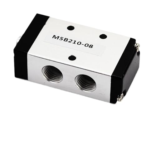 Mechanical Valve M5B210-08 M5CM5D M5R M5L M5Y M5PP Pneumatic Manual Switch M5PF110-06 1Pcs(M5C,110-06)