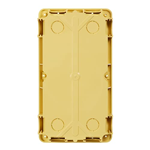 BTICINO, Unterputzdose für SFERA oder LINEA3000 Türstationen, Unterputzkasten für Klingelanlagen, 2-modulig, horizontal und vertikal einreihbar, Sprechanlagen-Zubehör, 350020