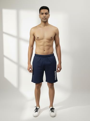 Image of Dollar Easy Fit Cotton Blend Pack of 1 Solid Men's Shorts