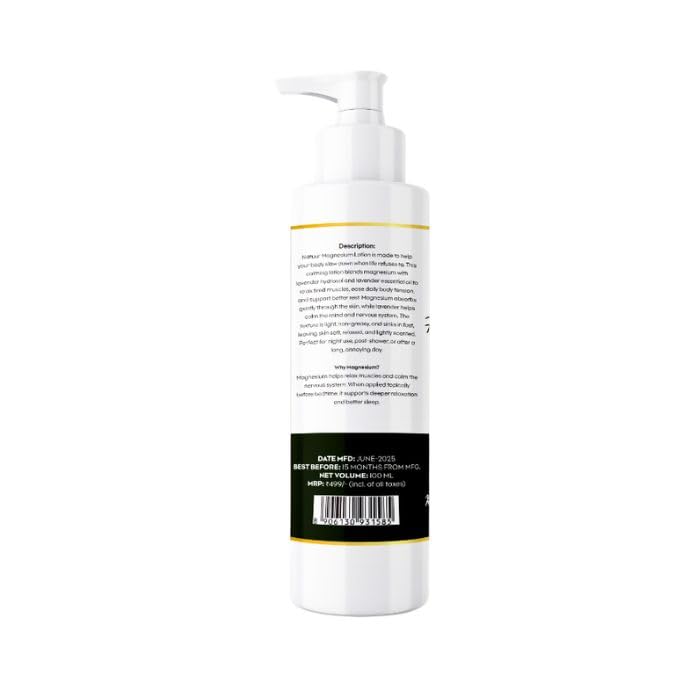 Image of NATUUR Magnesium lavender body lotion 250ml