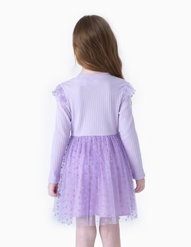 Disney Princess Frozen Minnie Mouse Dress Girls Sparkle Ruffle Tulle Tutu Birthday Party Fall Outfits Clothes Baby to Toddler4