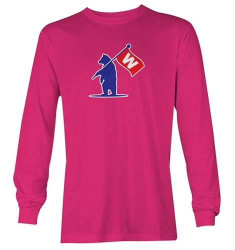 Haase Unlimited Bear Holding Flag - Chicago Sports Youth T-Shirt