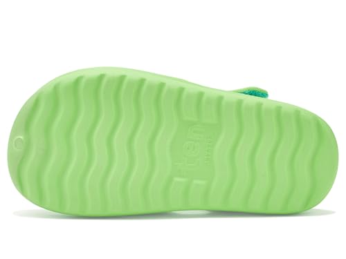 Image of Ten Little Splash Sandals Toddler Water Shoes, APMA-Accepted (2025 Sizing) | Flexible EVA, Closed Toe, Adjustable Fit, Lightweight & Quick Drying, Boys & Girls