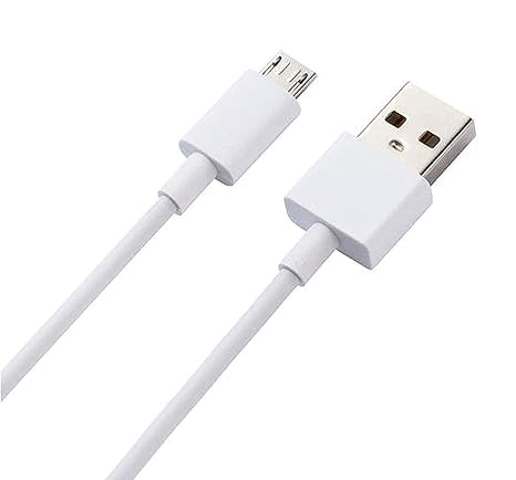 Image of Original 18W Super Fast Micro USB Data Cable Compatible for Vivo V9, V9 Pro, S1, Z1 Pro, V15 Pro, V15, Y15, Y91, Y95, Y17, V11, V11 Pro (White) (VIP-11)