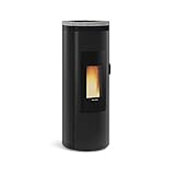 1283503 Extraflame Pelletofen Amika Naturstein  Belüftet  8 kW *RLU*