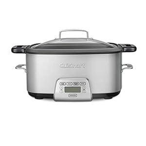 Cuisinart MSC-800 7-Quart 4-in-1 Cook Central Multicooker, Stainless Steel/Black